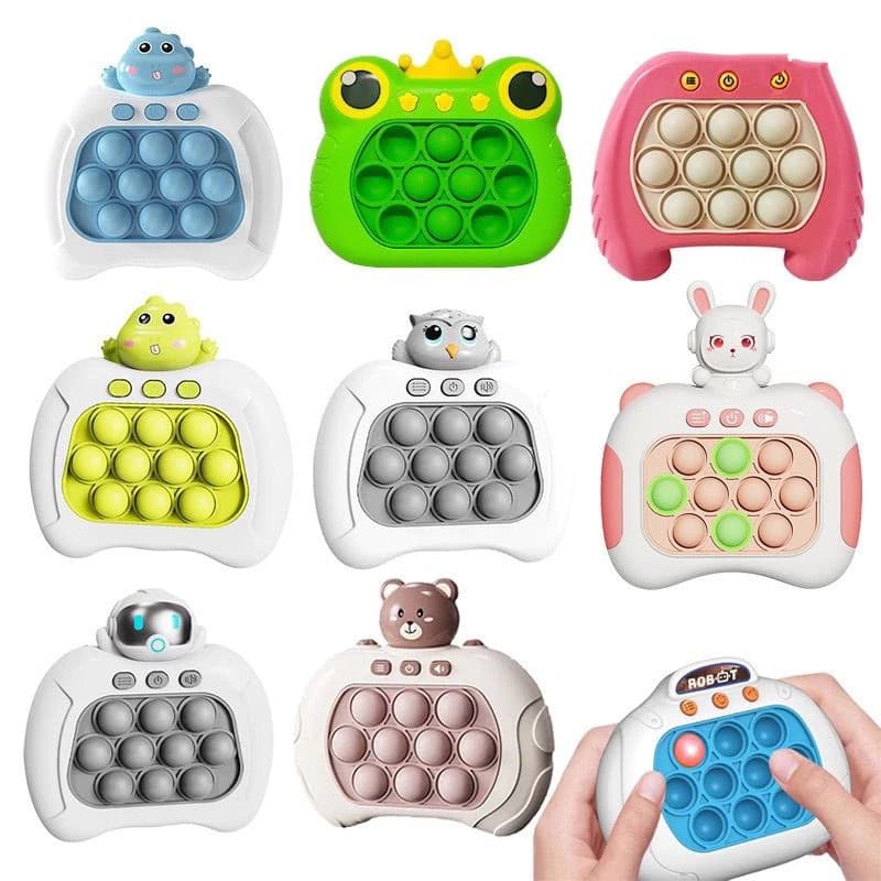 Máquina Jogo Com Som Pop It Fidget Brinquedo Sensorial Anti