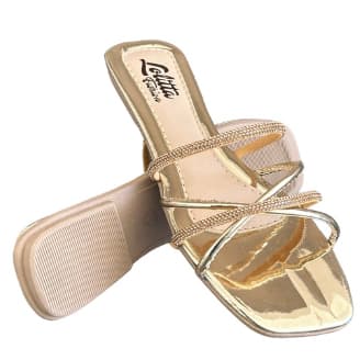 Rasteirinha Feminina Verniz tiras rasteira rasteirinha ouro light dourada com tira de strass