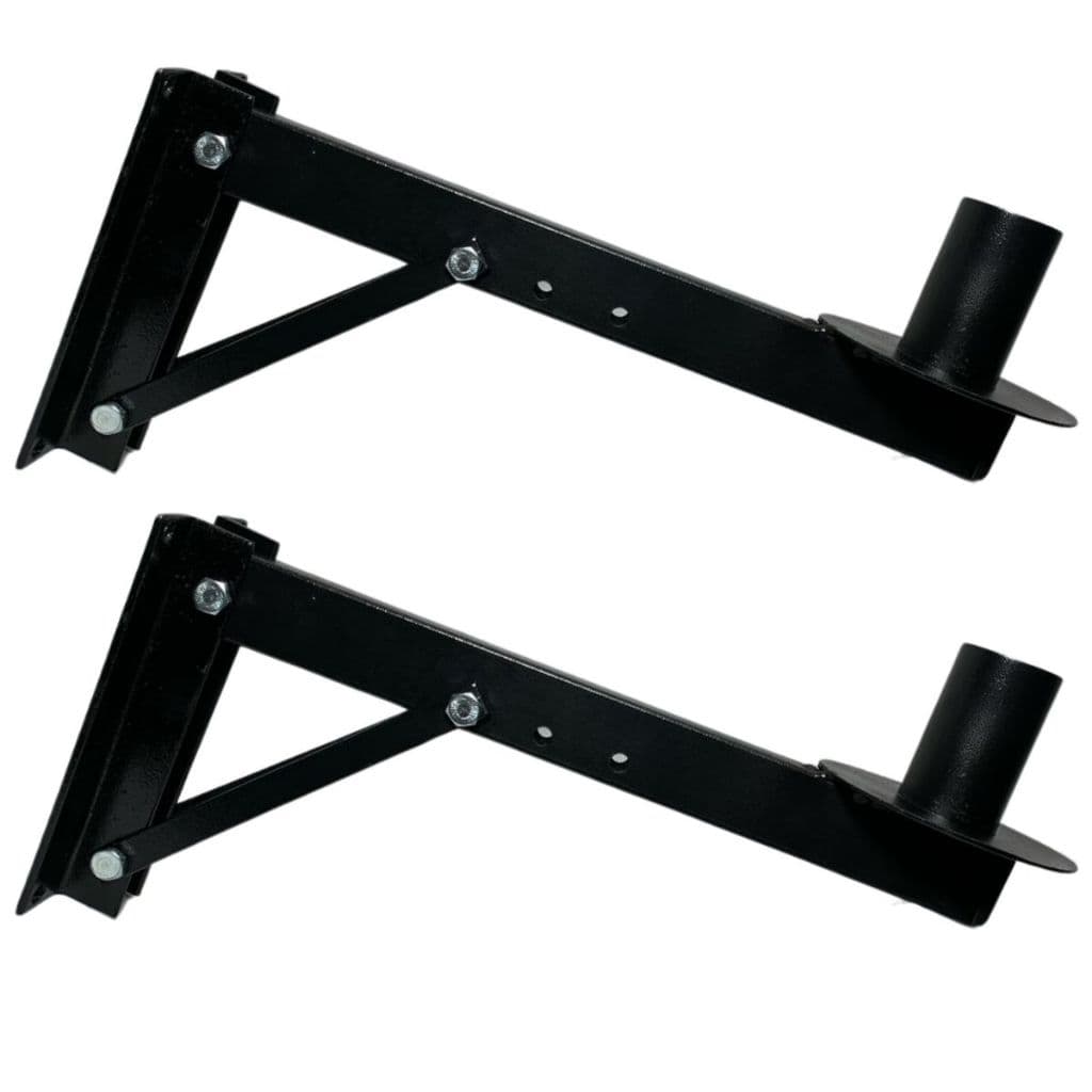2 Suporte Para Caixa De Som Regulável P/cx 10 12 15 30cm