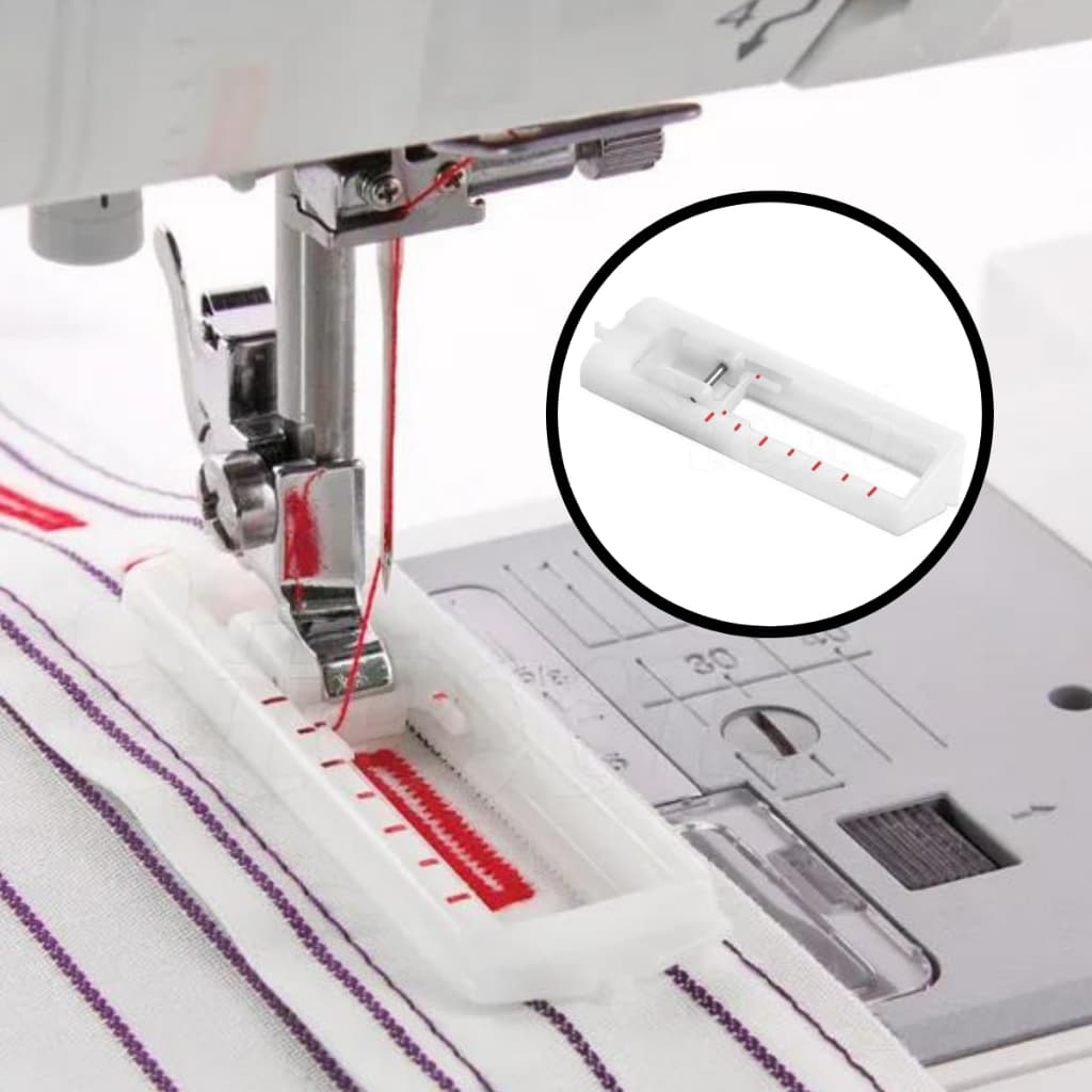 Calcador Doméstico para Casear: Perfeito para Costuras Decorativas e Arremates