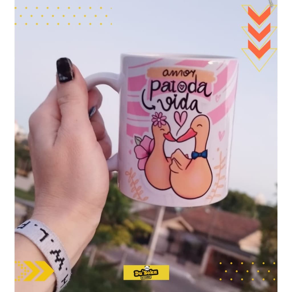 Caneca Personalizada Amor 'Patoda Vida