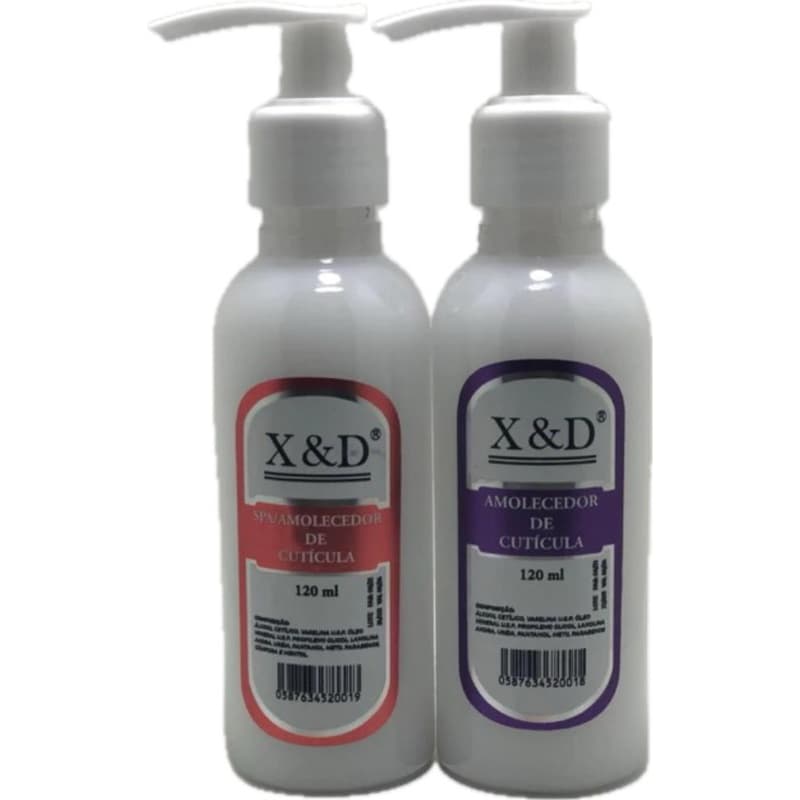 kit spa e amolecedor de cutícula 2 unidades