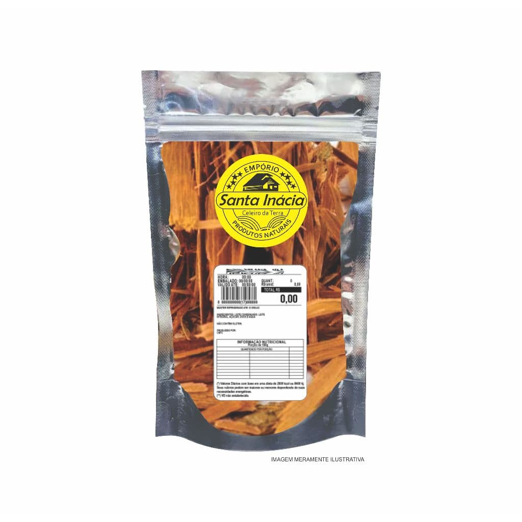 Catuaba Casca Chá Qualidade e Pureza Santa Inácia 250g