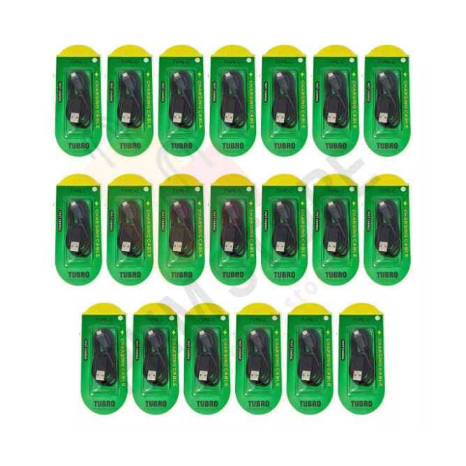 Kit 10 Cabo Usb Turbo Tipo C / Compatível Para Celulares e Caixinha Atacado