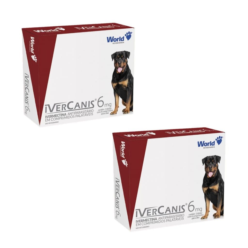 Remedio para combater Pulga e carrapatos 2 Caixas Cães Porte Médio Grande