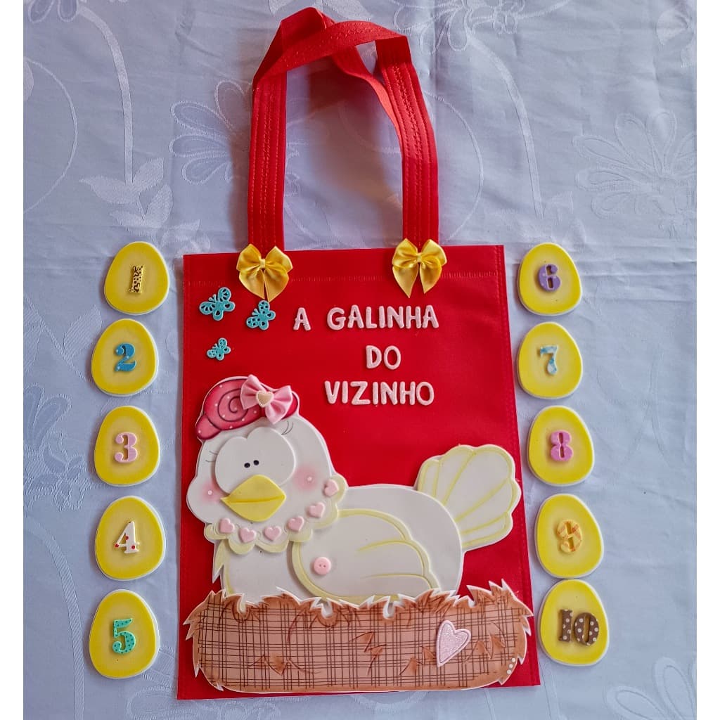 Recurso Pedagógico Parlenda A galinha do vizinho/Código 087/24