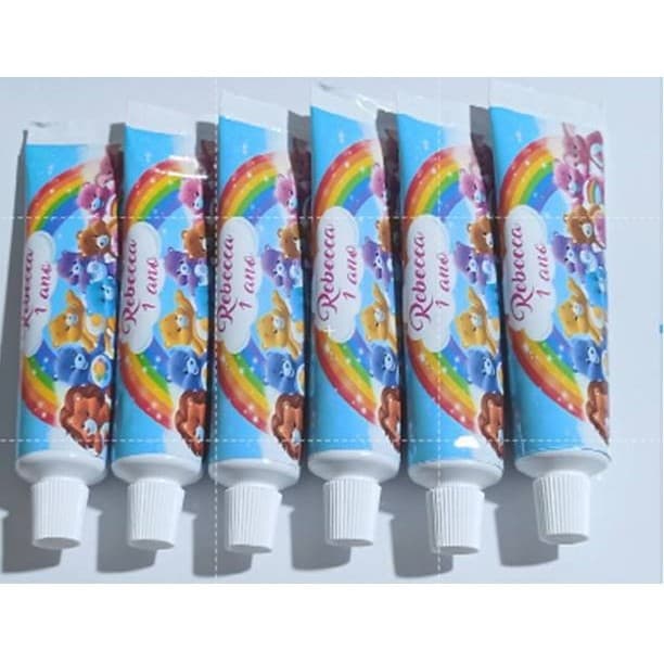 Creme dental oral b  ou hillo personalizado 12 unidades