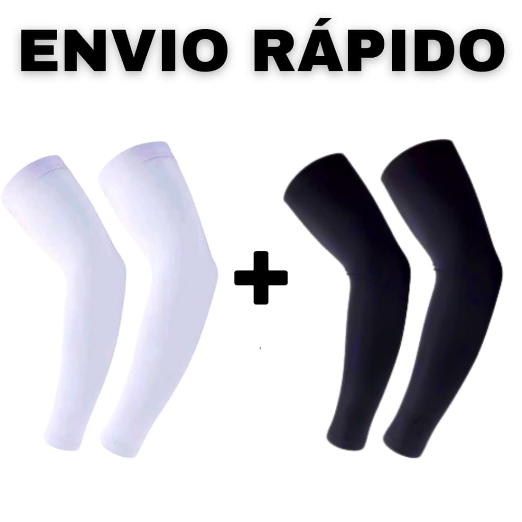 Kit 2 Manguito termica Proteçao Solar 2 Par De mangote manga longa De Braço UV50+ Unissex