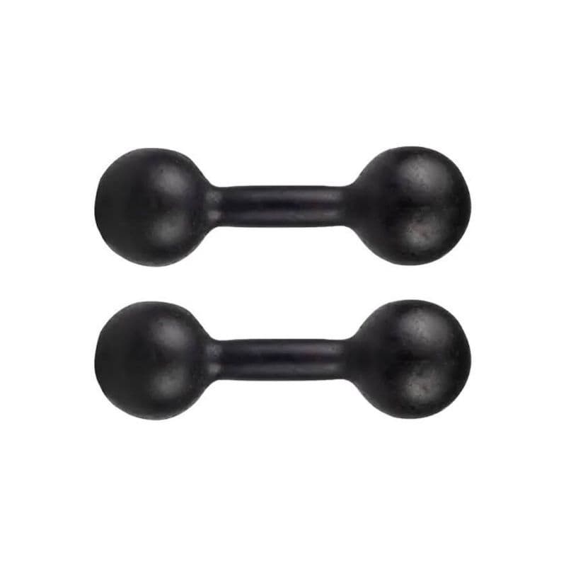 Par Halter Bola Pintado Peso 4 Kg Treino Academia