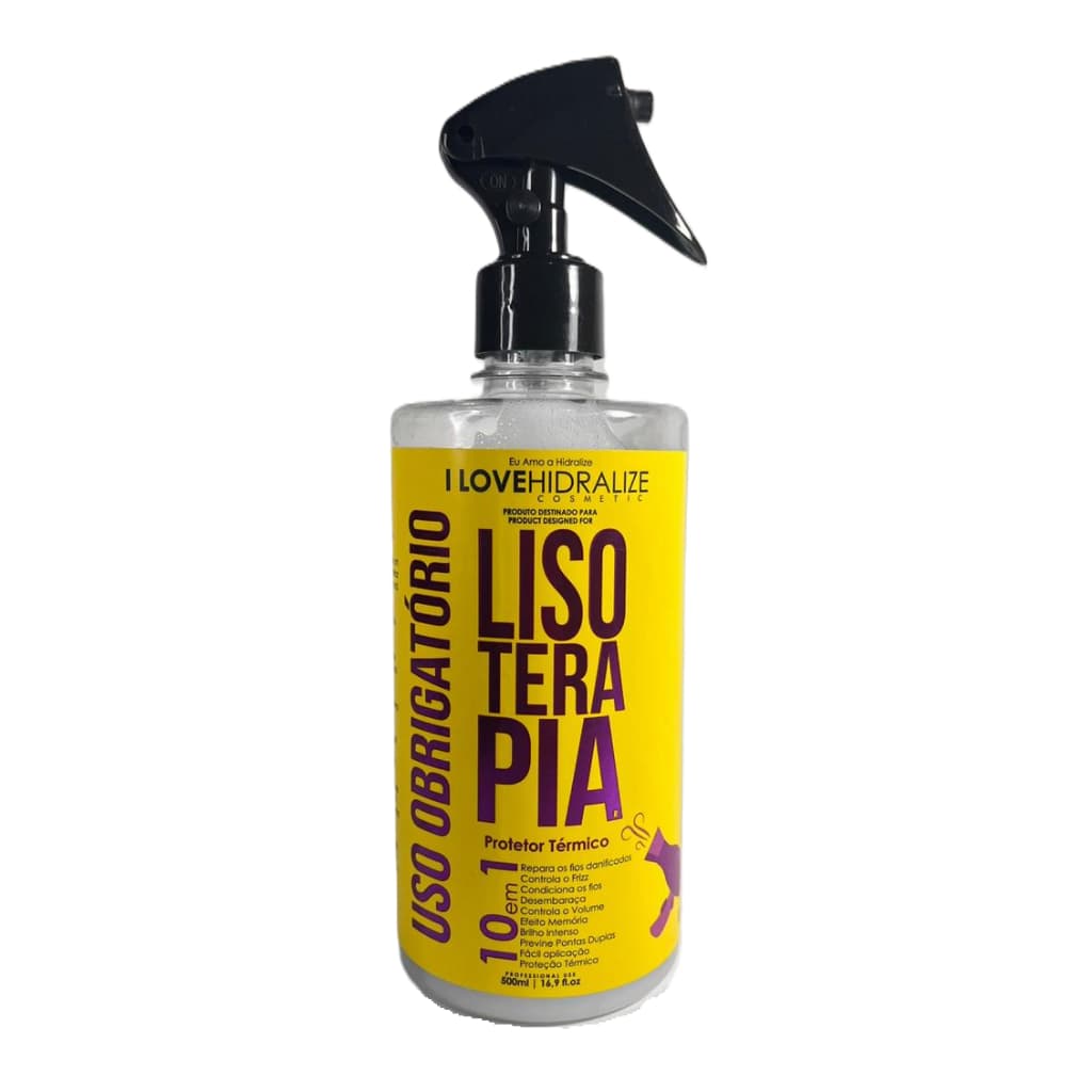 Spray Protetor Termico 10 em 1 Capilar Finalizador Lisoterapia Liso Extremo Hidralize 500mL