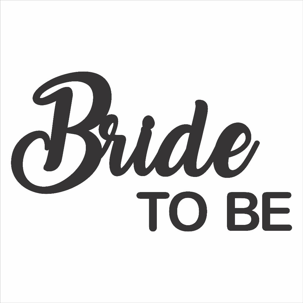 Aplique Mdf Palavra Bride To Be 51x30cm Cor Preto modelo 2  Letreiro Frase Painel Decorativo Festa Casamento Aniversario Decoração Happy Birthday Oh Baby