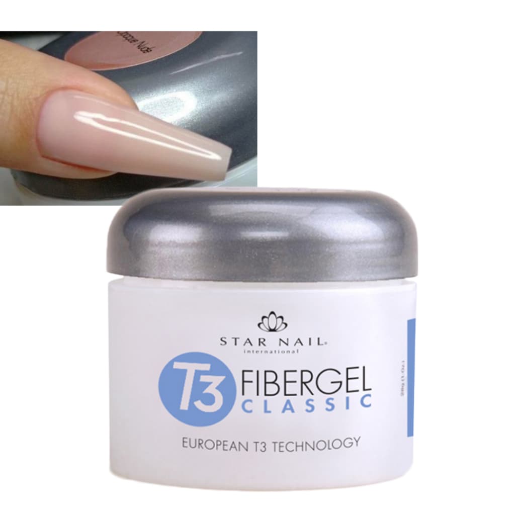 Gel T3 Fibergel Opaque Nude 28g - Cuccio
