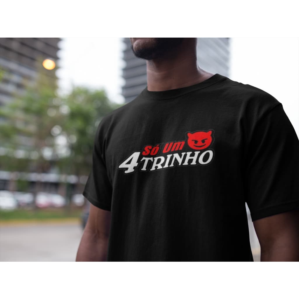 Camiseta Basica Algodão Premium Só 1 4trinho estilo moto grau racha