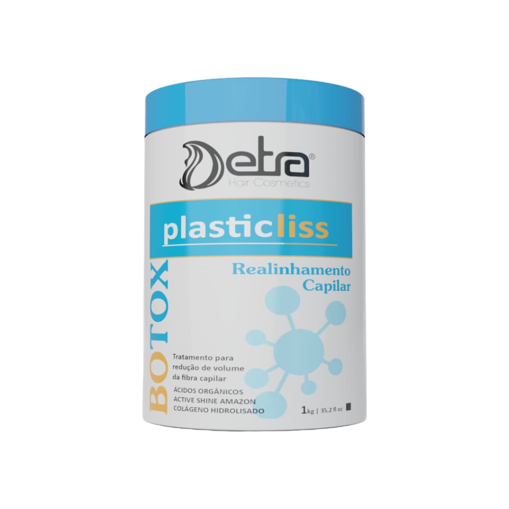Botox para alisamento profissional sem formol Detra Hair PLASTICLISS