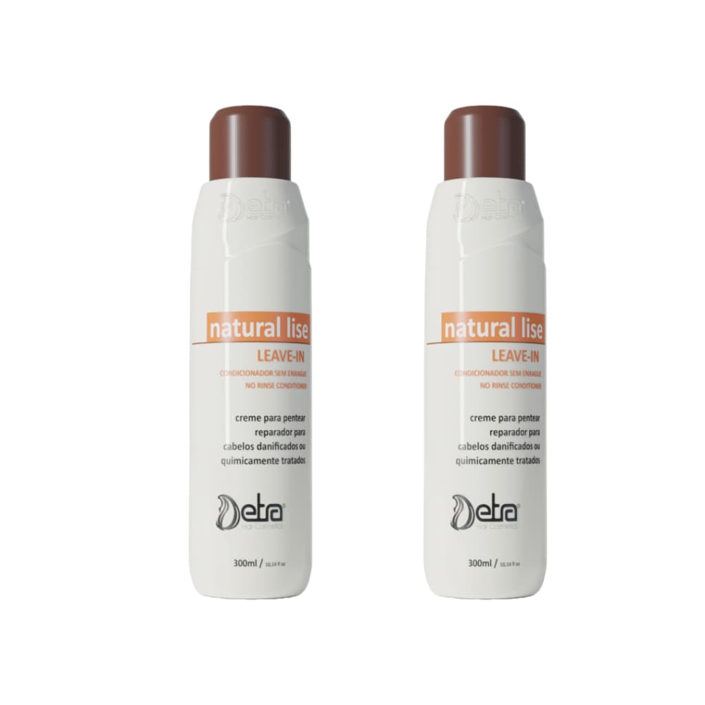 Condicionador para cabelos pós química Leave-in pós Química natural lise