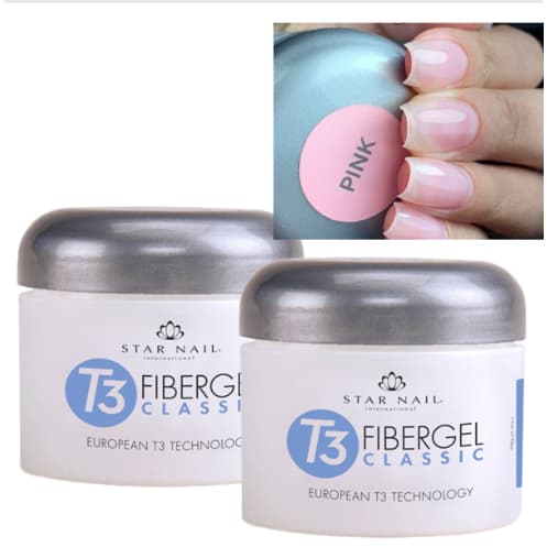 Kit 2 Fibergel Pink 28g - Cuccio