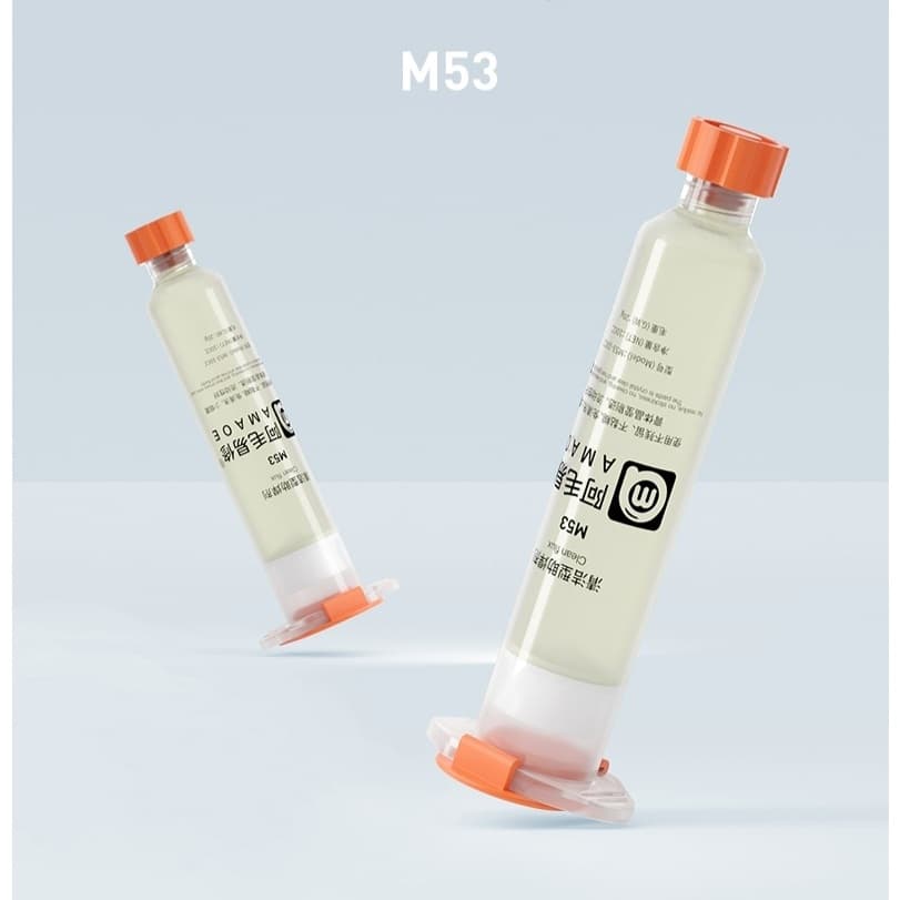 Amao Reparação De M53 Fluxo Limpeza Tubo De Agulha Óleo De Flux Pasta De Solda