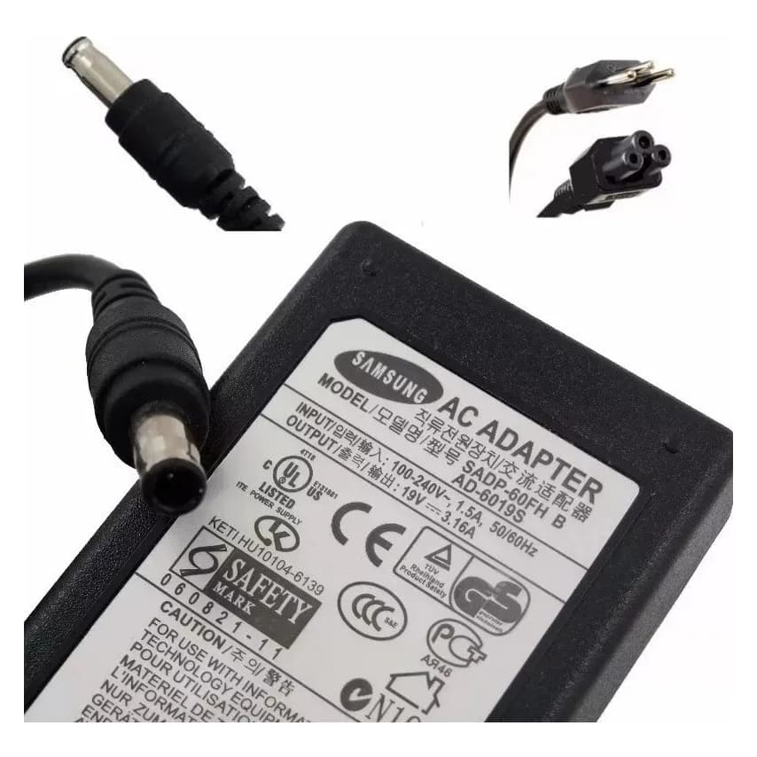 Carregador Original Samsung Np300 Np305 Np-r430 Rv410 Rv411