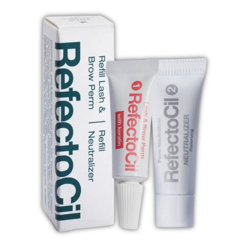 Refil Refectocil Lash Brow Lamination Perm Lift Curl e Neutralizer Para Cílios e Sobrancelhas