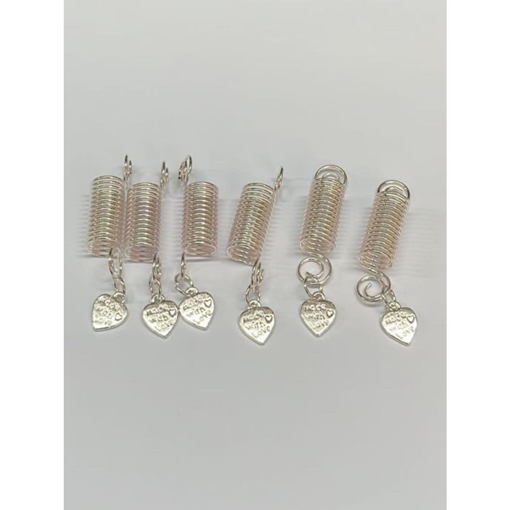 Jóias Em Espiral De Disco Rotativo Para Cabelos/Ferramentas De Estilo Meninas Dreadlock De Ouro E Prata (TAOXINZIMU)