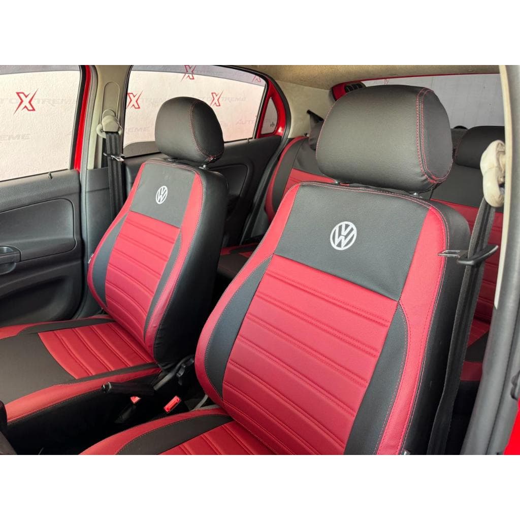 Capa Banco de Couro Volkswagen Gol Voyage (informar ano e modelo antes)