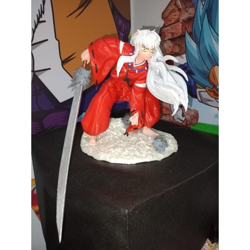 Figura Anime Inuyasha 3D