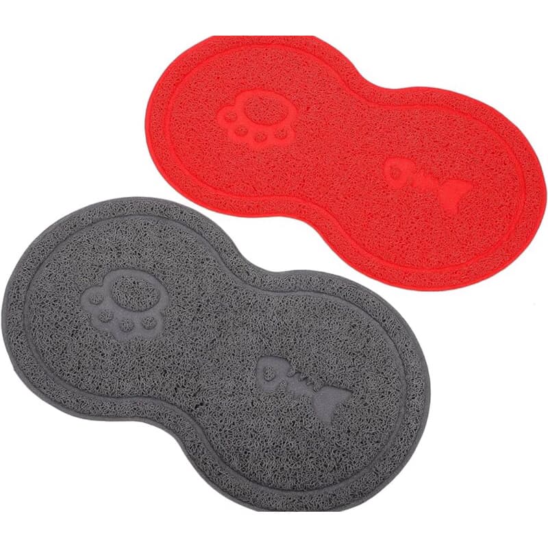 Tapete Pet Impermeável p/ Comedouro Comida Água Ração Cachorro Gato Antiderrapante
