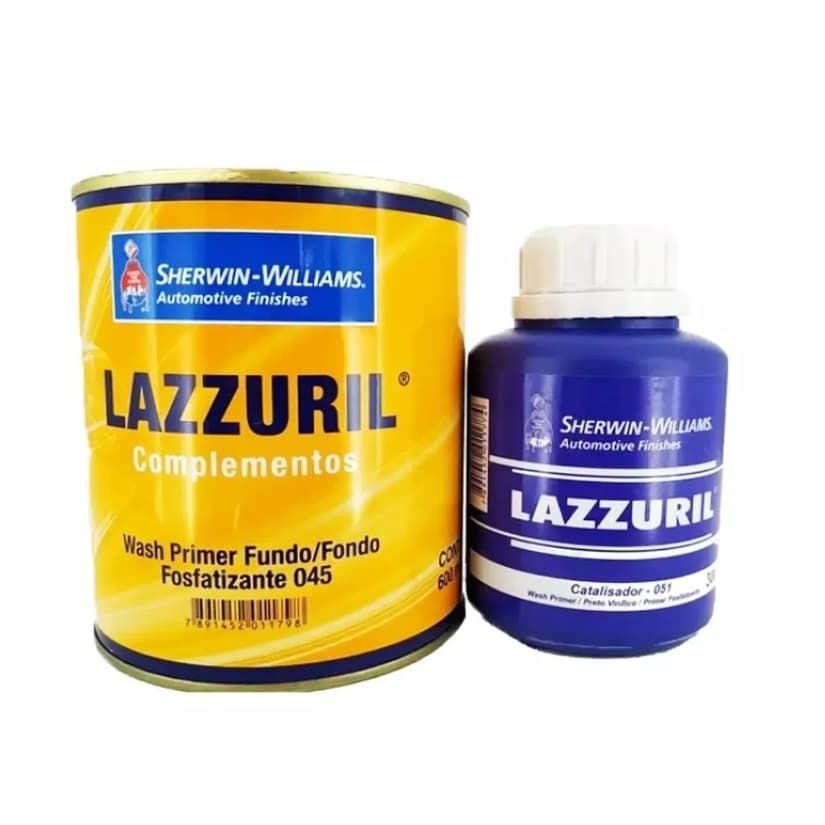 Wash Primer Fundo Fosfatizante 045 C/ Cat 900ml Lazzuril