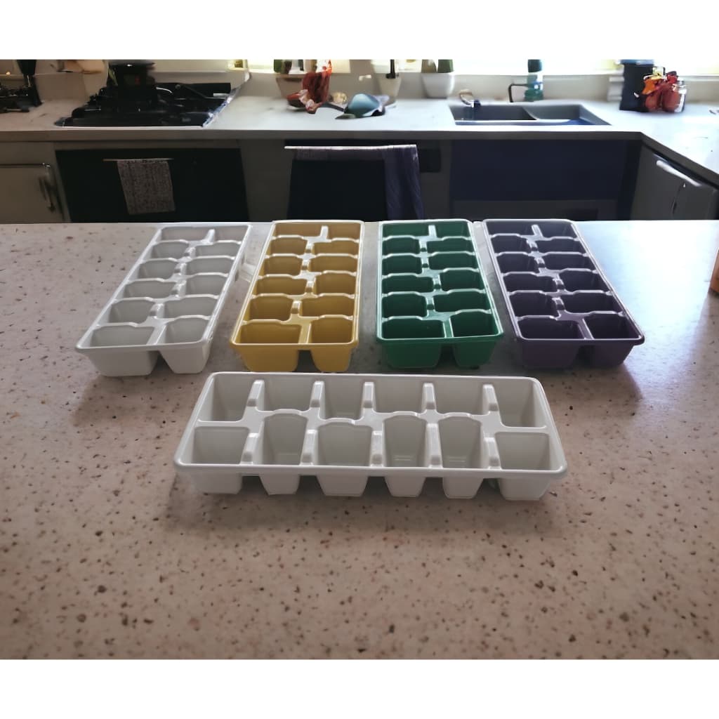 Forma Gelo Plástico Resistente Cores Sortidas 5 Unidades