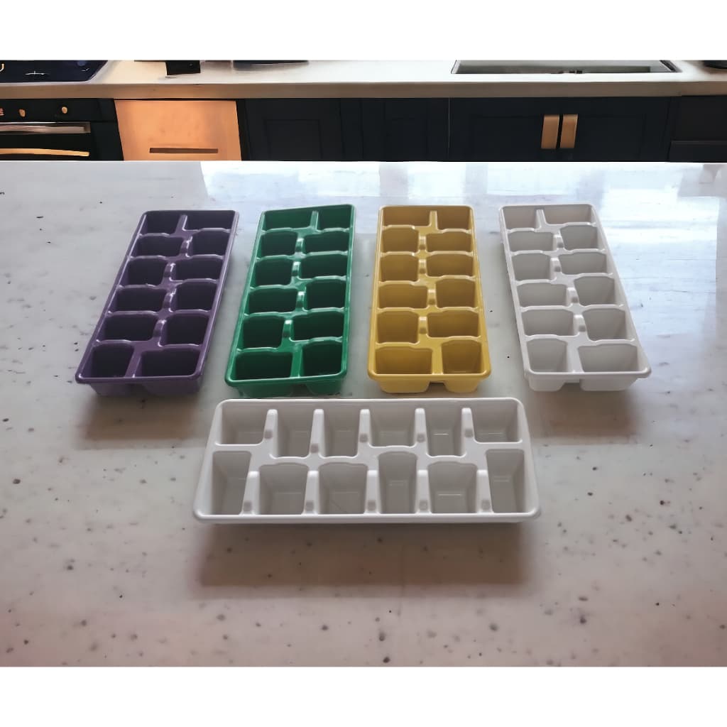 Forma Gelo Plástico Resistente Cores Sortidas 20 Unidades