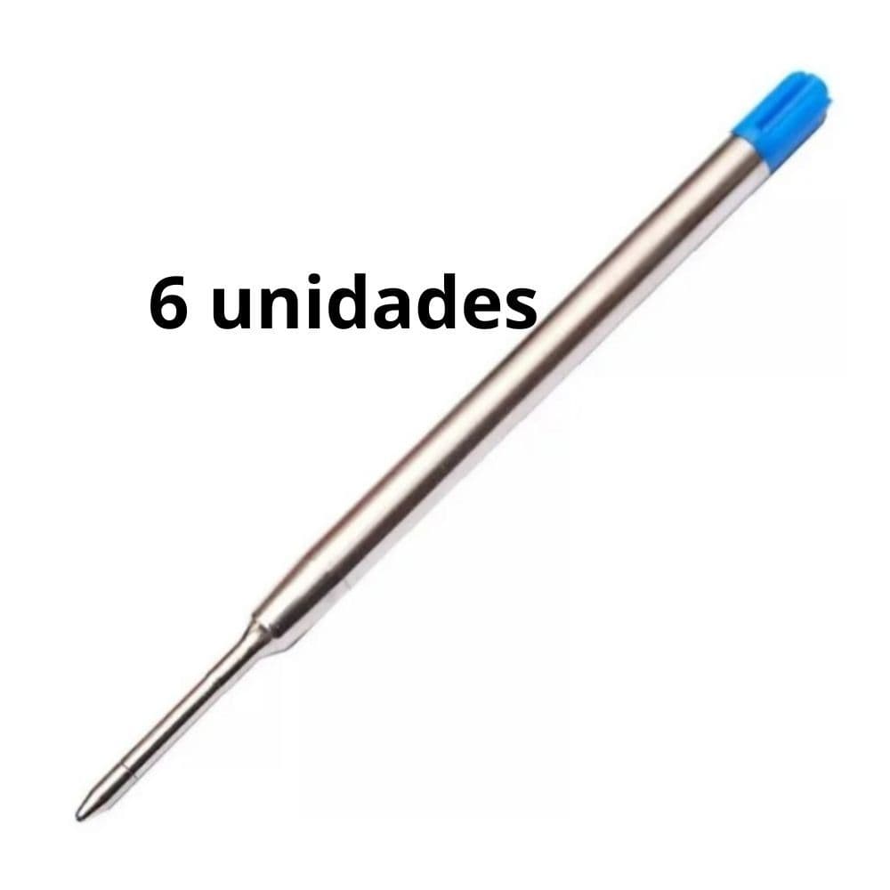 Carga para caneta Parker 6und