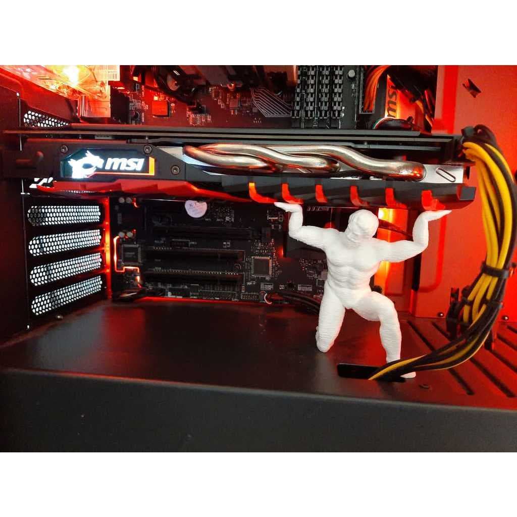 Suporte Vertical GPU  / Placa de Video  Atlas 90x77x87 de altura