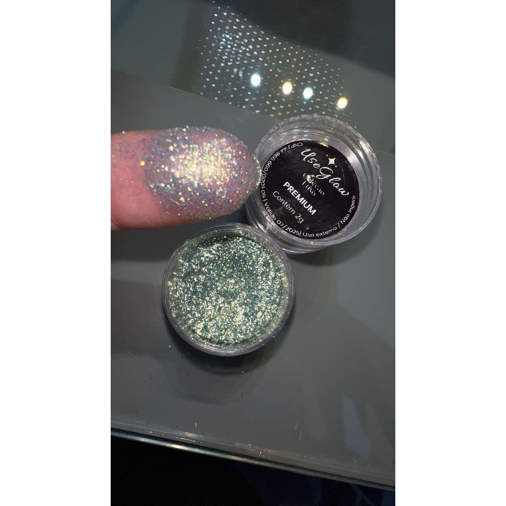 Glitter para maquiagem - Premium coleção Luxo - Useglow