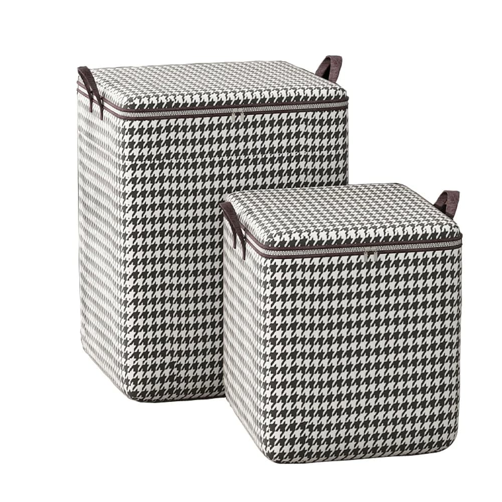 Saco De Armazenamento De 140 E 180 Litros Com Alça Grande Capacidade Colcha De Cama Edredom Cobertor