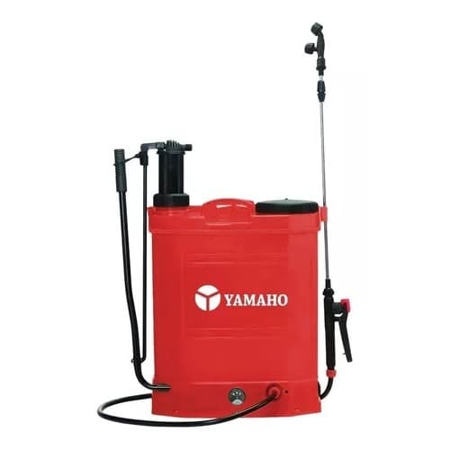 Pulverizador Elétrico Costal 2 Em 1 Manual 20 Litros Yamaho Cor Vermelho