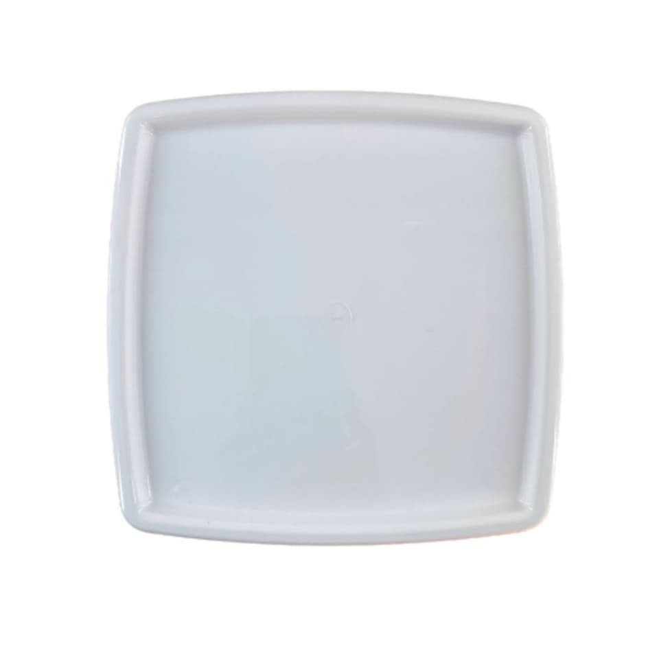 Kit Com 2 Bandejas Decorativas Quadrada 18x18 cm Várias Cores