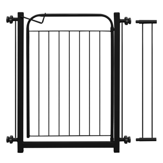 Portão Pet Grade Para Cachorro  68CM A 83CM  + Extensores Proteção Cercado Para Cachorro