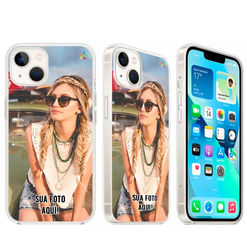 Capa Capinha Personalizada Com a Sua Foto - Para Samsung Galaxy - Com Foto, Logo Nome e Mosaico de Fotos