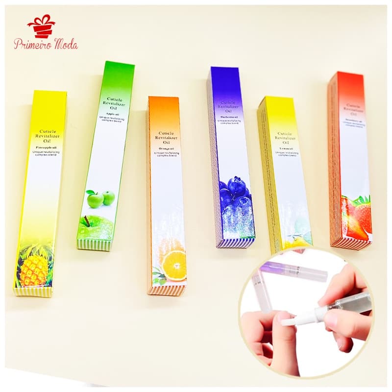 Caneta Óleo Hidratante, Cutículas, Unhas, Hidratação Instantânea, Cutículas Macias e Unhas Fortes 3 UNIDADES