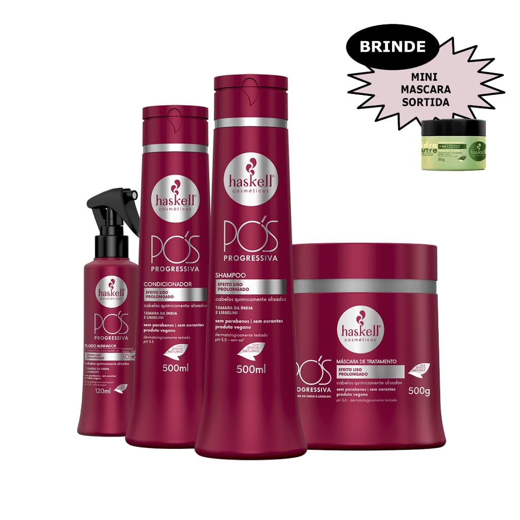 Kit Pos Progressiva Completo 500ml