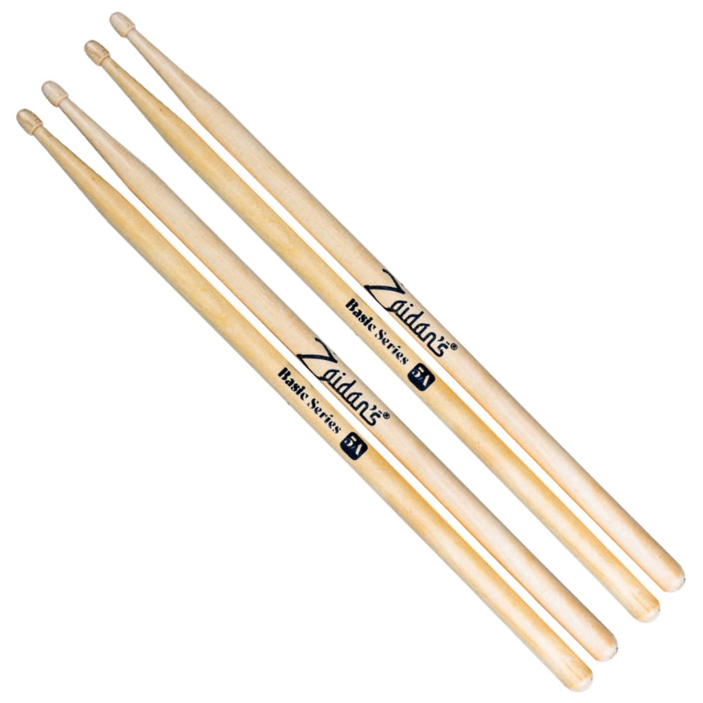 Kit 2 Baqueta Para Bateria Basic Series 5a 5b Ou 7a Zaidan's