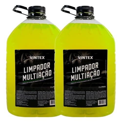 2 Limpa Banco Sofa Teto Automotivo Cama Vinil Apc Vonixx 5L
