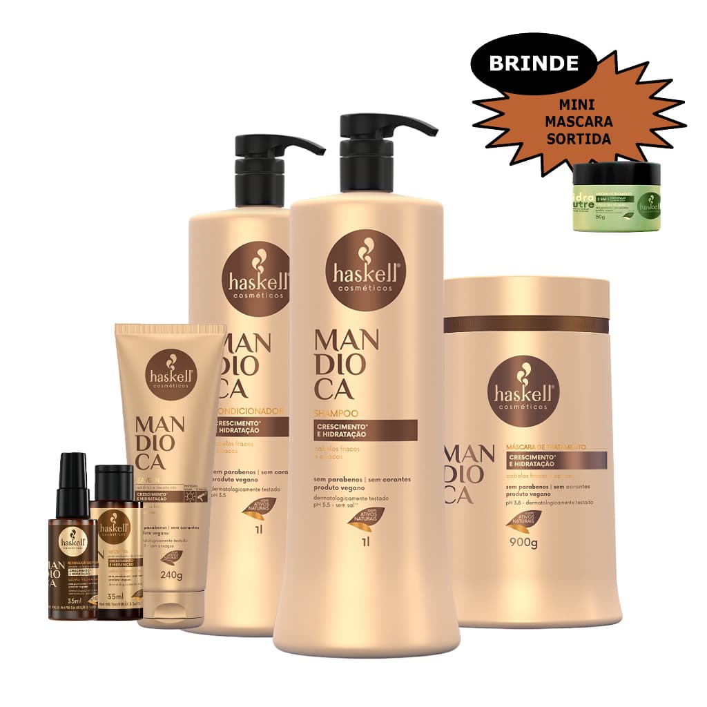 Kit Haskell Mandioca 1l Completo