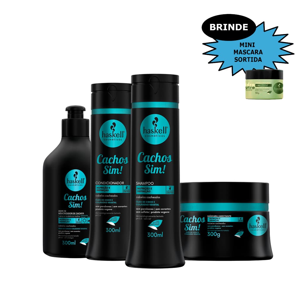Kit Cachos Sim Haskell 300 ml