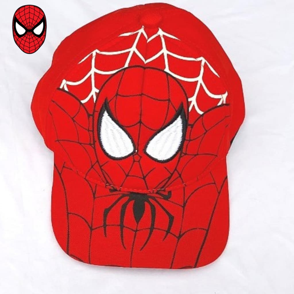Boné Infantil Do Homem Aranha Fantasia