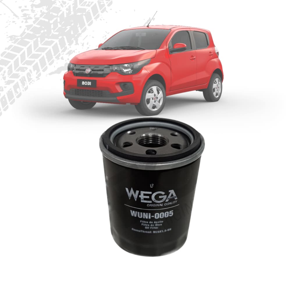 Filtro De Óleo Fiat Mobi Flex Easy Like Way Drive 1.0 8V Fire - 2016 a 2022