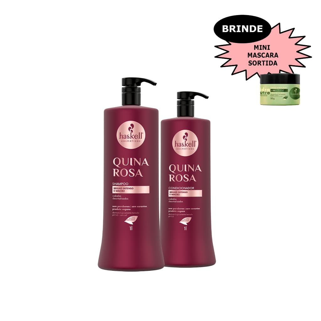 Kit Haskell Quina Rosa Shampoo+cond 1l