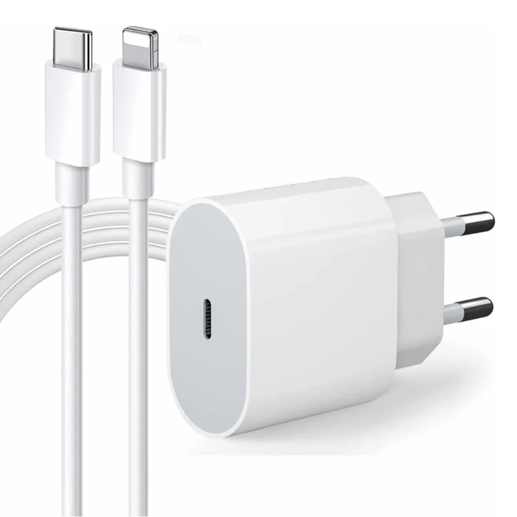 Carregador iPhone Original Completo Turbo 20w iphone 11 12 12 13 14 Promax X Xr Xs