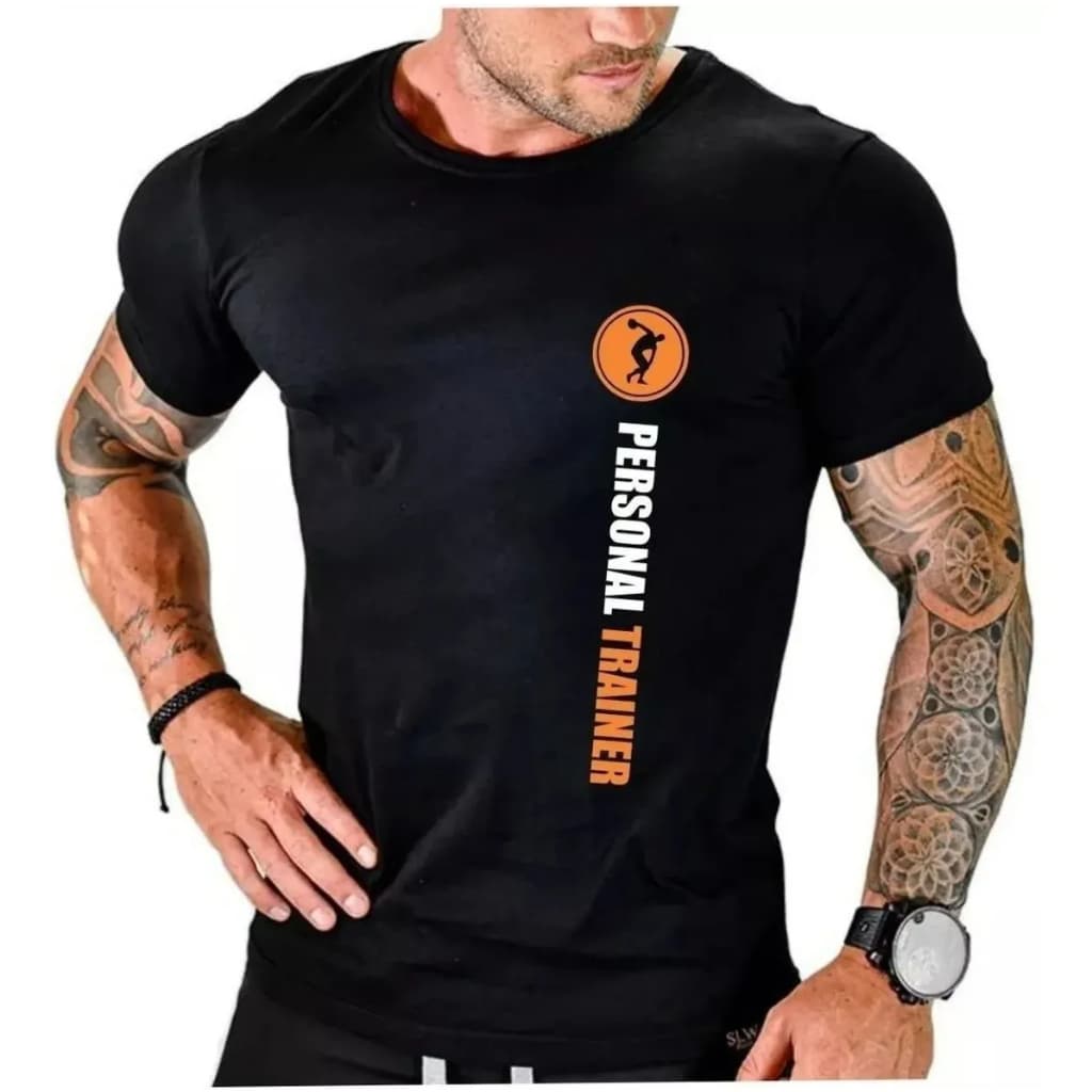 Blusa Camiseta Personal Trainer Academia Mega Promoção