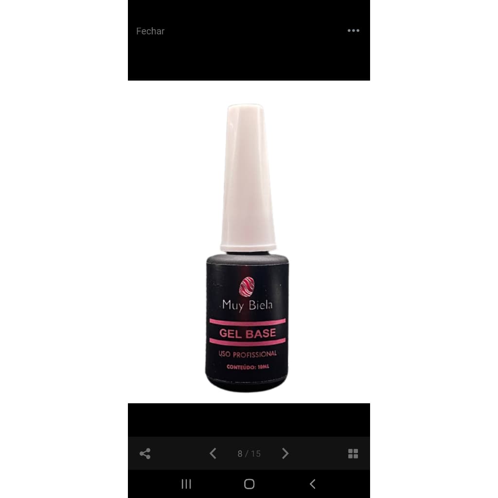 Gel Base Nude Muy Biela (10ml)
